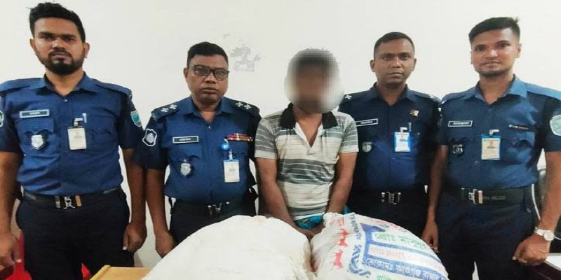 কটিয়াদীতে ১৮০ লিটার চোলাই মদসহ বিক্রেতা আটক।।