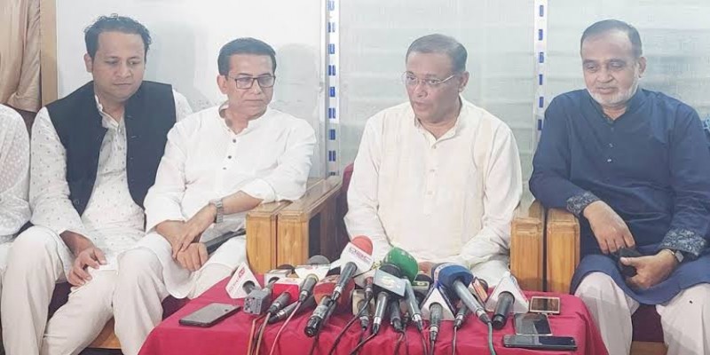 হতাশাগ্রস্ত বিএনপি কোলা ব্যাঙের মত আওয়াজ তুলছে।।তথ্যমন্ত্রী