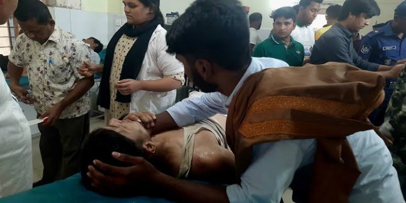 ব্রাহ্মণবাড়িয়ায় বিএনপির দুই গ্রুপের সংঘর্ষে আহত ৫।।