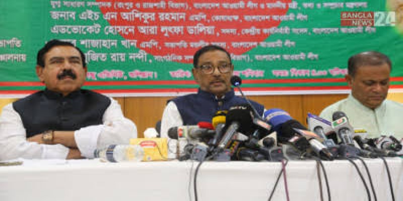 কোনো শক্তি আমাদের সরাতে পারবে না।। কাদের