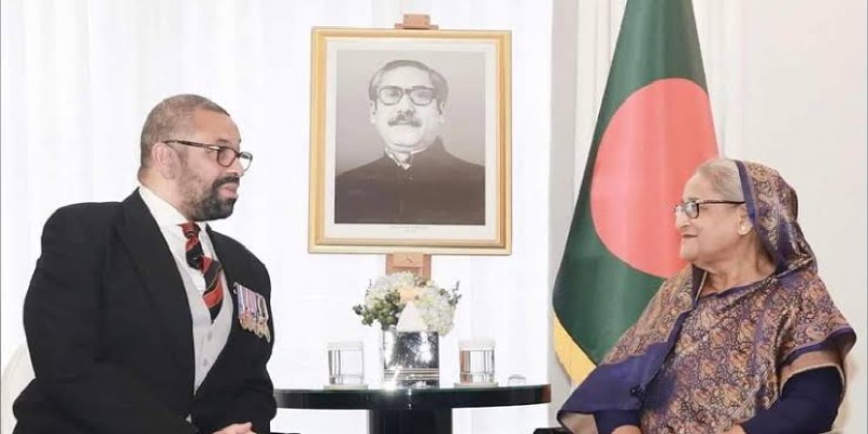 শেখ হাসিনার ভূয়সী প্রশংসা ব্রিটিশ পররাষ্ট্রমন্ত্রীর ।।