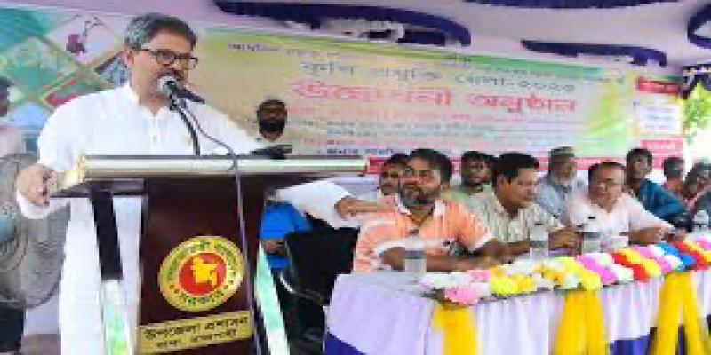 বেকার যুবকদের কৃষিতে এগিয়ে আসার আহ্বান পররাষ্ট্র প্রতিমন্ত্রীর।।