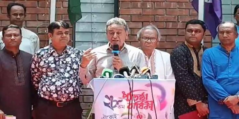 গাজীপুরের মাধ্যমে সরকার সুষ্ঠু নির্বাচন দেখানোর চেষ্টা করেছে ।। খসরু