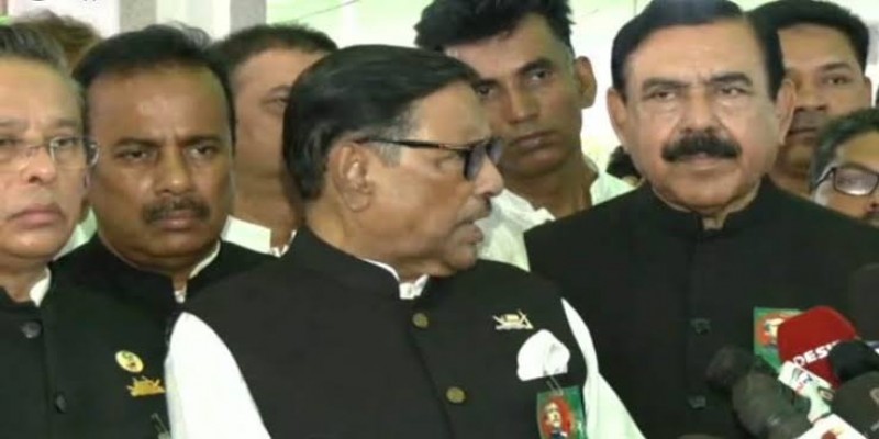 বিএনপির সঙ্গে আলোচনার কোনো সিদ্ধান্ত হয়নি ।। ওবায়দুল কাদের