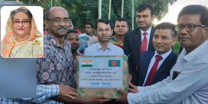 শেখ হাসিনার জন্য আনারস পাঠালেন ত্রিপুরার মুখ্যমন্ত্রী ।।