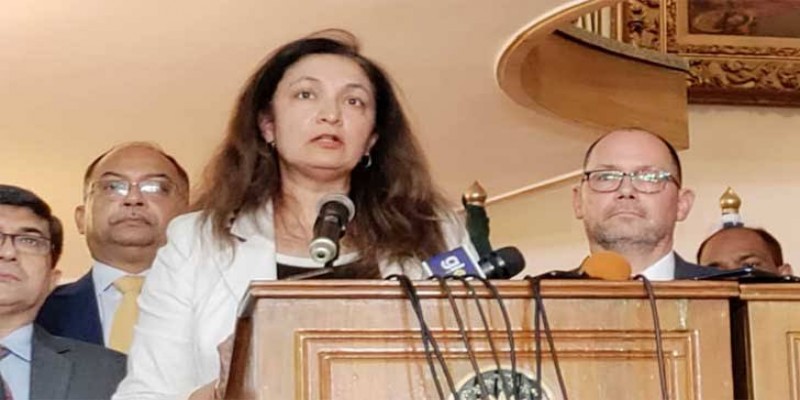 সংলাপ নিয়ে যুক্তরাষ্ট্র প্রত্যক্ষ হস্তক্ষেপ করবে না ।। উজরা জেয়া