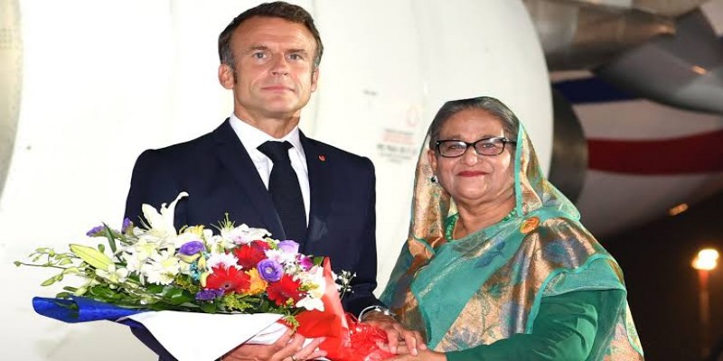 ফরাসি প্রেসিডন্ট ম্যাক্রোঁর সম্মানে নৈশভোজে॥যোগ দিয়েছেন প্রধানমন্ত্রী শেখ হাসিনা