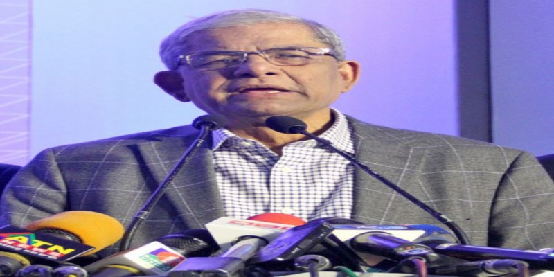 ক্ষমতাসীনরা চান খালি মাঠে ওয়াকওভারঃ মির্জা ফখরুল