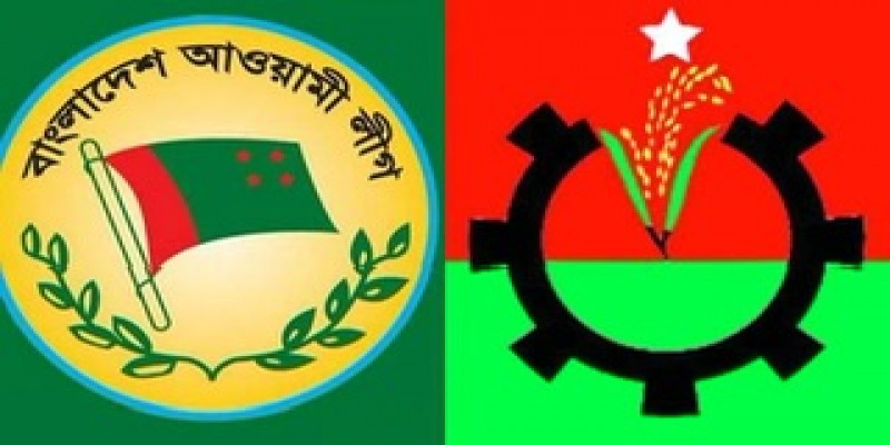 উত্তপ্ত রাজনীতিঃ মুখোমুখি আওয়ামী লীগ ও বিএনপি