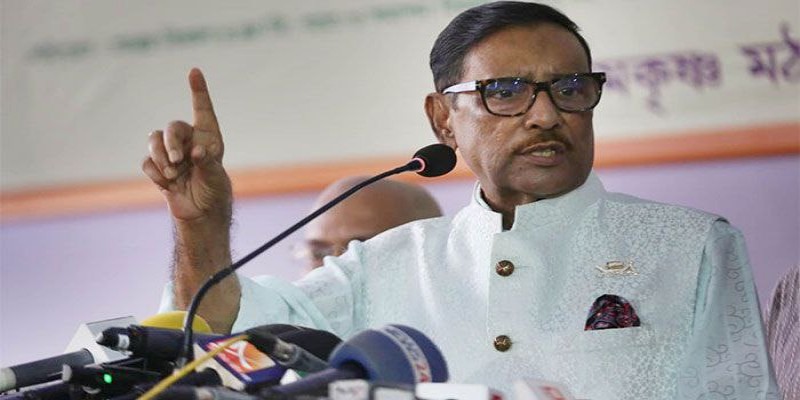 ওলিগলি থেকেও পালাবার পথ পাবে না বিএনপিঃ ওবায়দুল কাদের