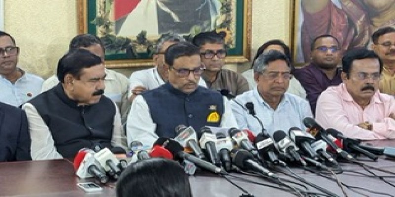 সত্য প্রকাশ করায় সাংবাদিকরা বিএনপির রোষানলেঃ ওবায়দুল কাদের