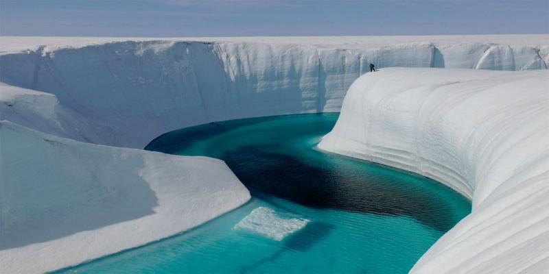গ্রিনল্যান্ডের হিমবাহের বরফ গলছে পাঁচ গুণ গতিতে