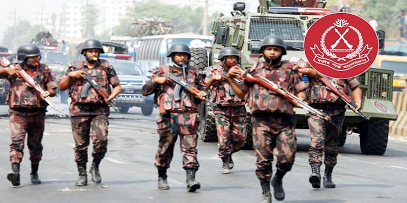 সারা দেশে ২৩২ প্লাটুন বিজিবি মোতায়েন