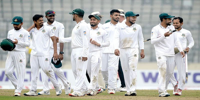 টেস্ট সিরিজে টস জিতে ব্যাটিং এ বাংলাদেশ