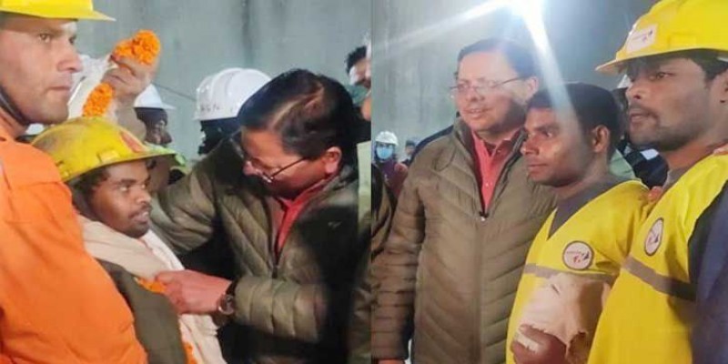 ভারতে সুড়ঙ্গে ১৭ দিন আটকে থাকা ৪১ শ্রমিককেই উদ্ধার