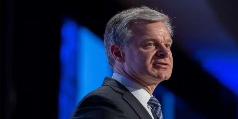 হত্যাচেষ্টা তদন্তে ভারতে আসছে এফবিআই পরিচালক ক্রিস্টোফার