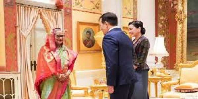 থাইল্যান্ডের রাজা-রাণীর সঙ্গে প্রধানমন্ত্রী শেখ হাসিনার সৌজন্য সাক্ষাৎ॥