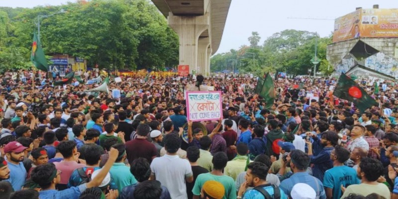 সারা দেশে ‘কমপ্লিট শাটডাউন’ ঘোষণা কোটা সংস্কারের দাবীতে আন্দোলনরত শিক্ষার্থীদের॥