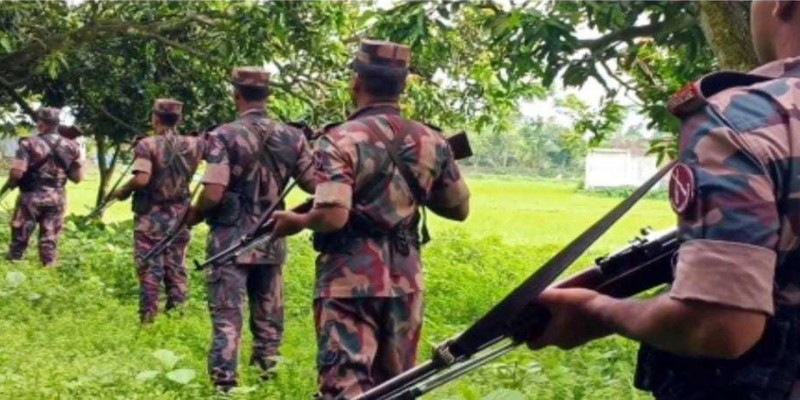 নালিতাবাড়ী সীমান্তে বিজিবির ওপর চোরাচালানিদের হামলা॥আটক ৩