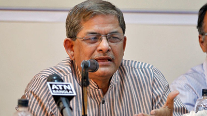সংসদ নির্বাচন হতে হলে বর্তমান সংসদকে ভেঙে দিতে হবে ।। মির্জা ফখরুল