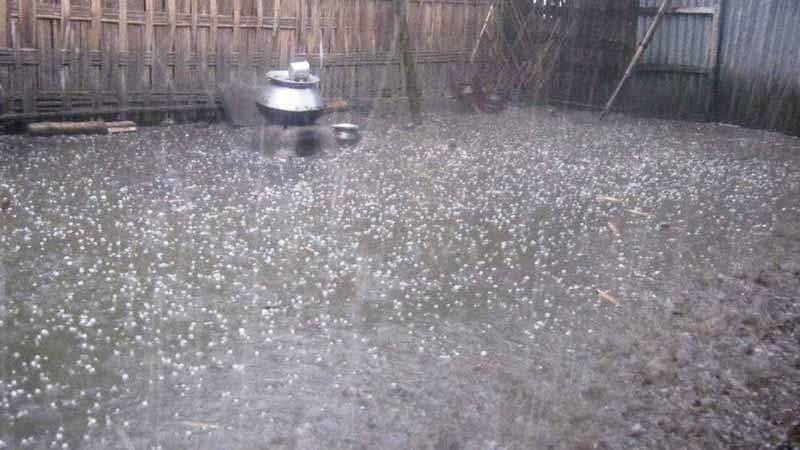 দিনাজপুরের পার্বতীপুরে শিলাবৃষ্টিতে একজনের মৃত্যু, ফসল ও ঘরবাড়ির ব্যাপক ক্ষতি।।