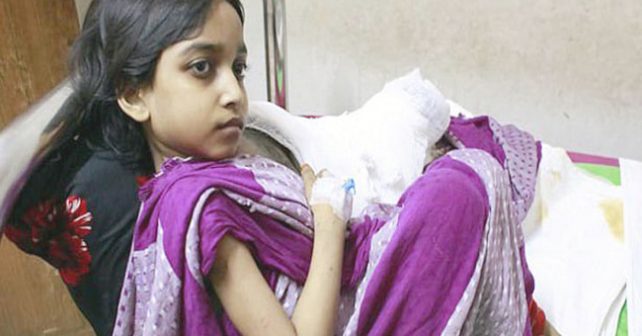 বিরল রোগে আক্রান্ত মুক্তামণির দ্বিতীয় দফায় অস্ত্রোপচার সম্পন্ন।।   