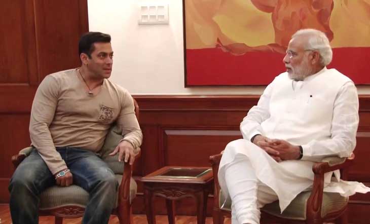 প্রধানমন্ত্রী নরেন্দ্র মোদীকে সম্মান জানাতেই ‘টাইগার জিন্দা হ্যায়’ সিনেমা নির্মাণ।      