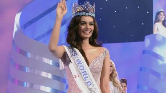আবারও বিশ্ব সুন্দরীর মুকুট উঠল ভারতীয় সুন্দরী মানসী’র মাথায়।।