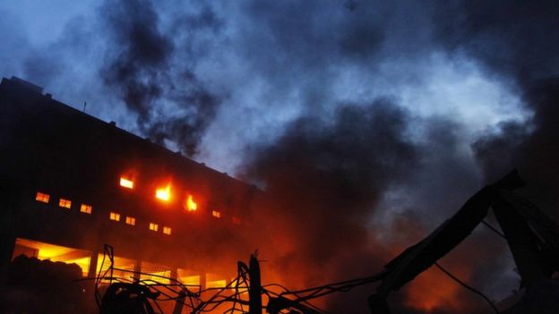 বাংলাদেশে গত এক বছরে ১৮ হাজার অগ্নিকাণ্ড।।