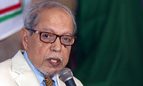 মায়ানমারের রাখাইনে জাতিসংঘের শান্তিরক্ষী বাহিনী মোতায়েনের আহ্বান।। সাবেক রাষ্ট্রপতি অধ্যাপক বি চৌধুরীর।।   