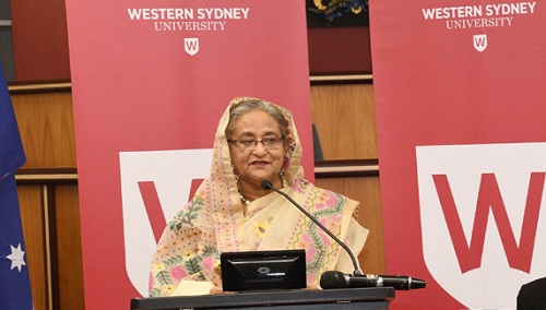অর্থনৈতিক উন্নয়নে অস্ট্রেলিয়া থেকে অনেক কিছু শেখার আছে।।প্রধানমন্ত্রী শেখ হাসিনা
