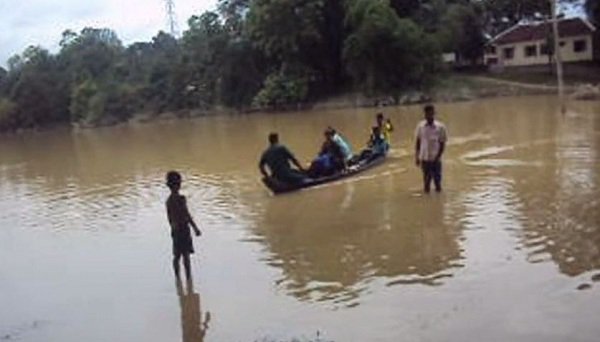 বন্যার পানিতে খাগড়াছড়ির ৫ গ্রাম প্লাবিত, যোগাযোগ বিচ্ছিন্ন