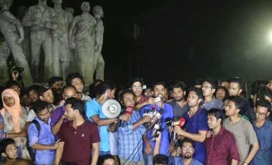 কোটা সংস্কারের আন্দোলন স্থগিতের সিদ্ধান্ত প্রত্যাখ্যান।।