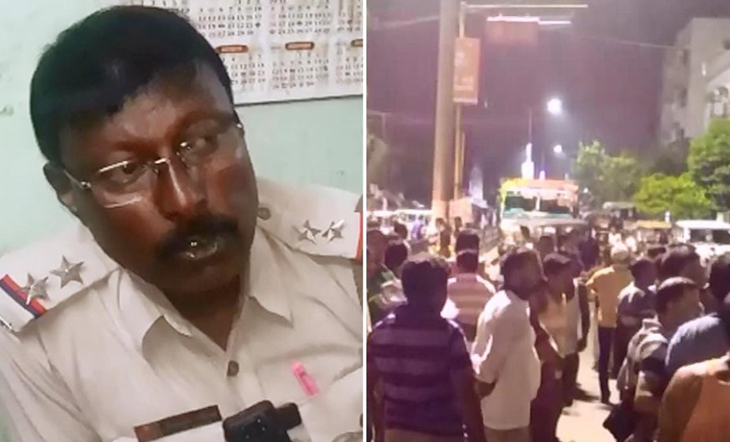 ভারতে ঘুষ নিতে গিয়ে প্রতিবাদি পুলিশকেই পেটালো ঘুষখোর কর্তা ।।   