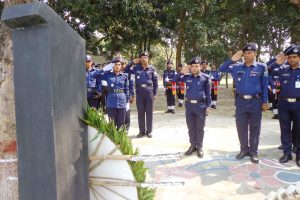 চাঁপাইনবাবগঞ্জে পুলিশ মেমোরিয়াল ডে উদযাপন।