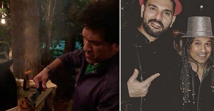 শচীন টেন্ডুলকার যেমন মাঠের রাজা, তেমনি তিনি রান্নারও   