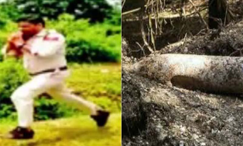 ভারতে এক স্কুলের বাচ্চাদের বাঁচাতে জীবনের ঝুঁকি নিয়ে নিজের কাঁধে বোমা তুলে নিলেন পুলিশ কনস্টেবল