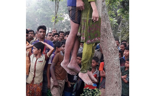 ঝিনাইদহের পূর্ব তেঁতুলবাড়িয়ায় একই রশিতে শালি-দুলাভাইয়ের আত্মহত্যা।।