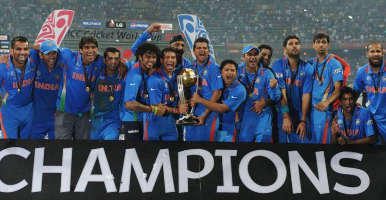 আইসিসি’র ক্রিকেট বিশ্বকাপ-২০২৩ ও চ্যাম্পিয়ন্স ট্রফি-২০২১ এর আয়োজক হয়েছে ভারত।