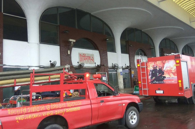 শাহজালাল বিমানবন্দরে আগুন লাগার ঘটনায় পৃথক দুই তদন্ত কমিটি