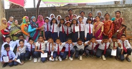 জামালগঞ্জে শিক্ষার্থীদের বিদায় অনুষ্ঠান
