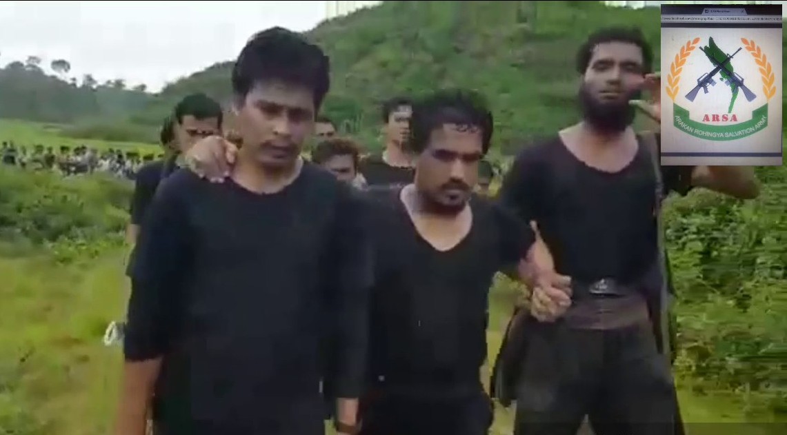এআরএসএ’কে সন্ত্রাসী গ্রুপ ঘোষণা করল মিয়ানমার সরকার ।।