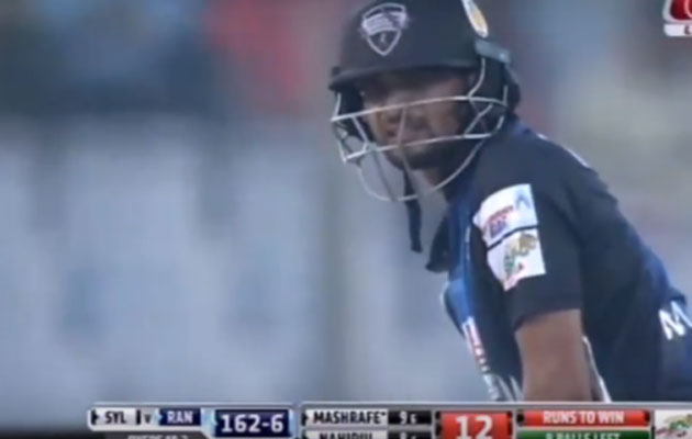 বিপিএল ক্রিকেট ।। মাশরাফির ব্যাটিং তাণ্ডবে সিলেট সিক্সার্স রংপুর রাইডার্সের দুর্দান্ত জয়