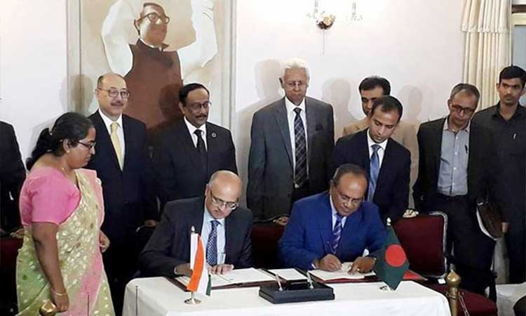 বাংলাদেশ ও ভারতের মধ্যে আরও ৬টি সমঝোতা স্মারক স্বাক্ষর।।   