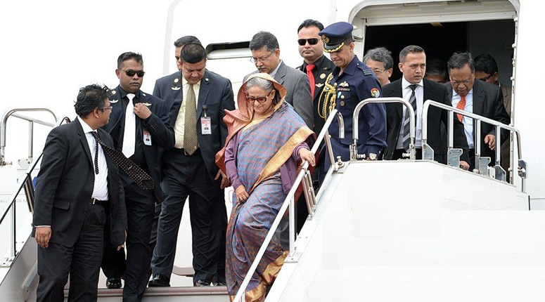 দেশে ফিরেছেন প্রধানমন্ত্রী শেখ হাসিনা।।   