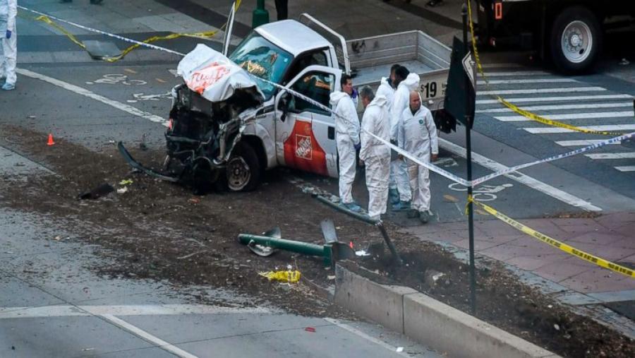 আমেরিকার ম্যানহাটন শহরে ট্রাক হামলায় নিহত ৮ আহত ১৫।।