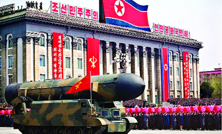 আগামী চার বছরের মধ্যে ১০০ পরমাণু বোমা মজুত করবে উত্তর কোরিয়া