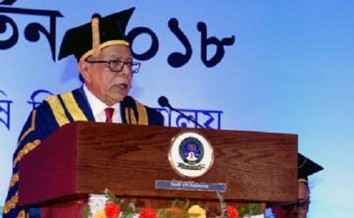 খাদ্য নিরাপত্তার জন্য গবেষণায় মনোনিবেশ করুন ।। রাষ্ট্রপতি আবদুল হামিদ   