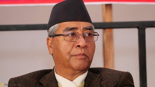 নেপালের প্রধানমন্ত্রী শের বাহাদুর দেউবার পদত্যাগ।   