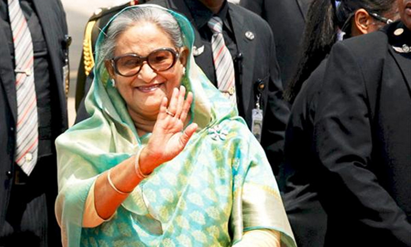 আজ রাতে দেশে ফিরছেন প্রধানমন্ত্রী শেখ হাসিনা।।